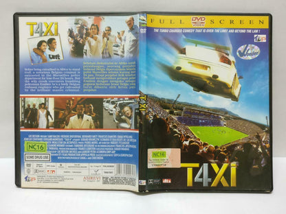 T4XI Taxi 4 Movie Samy Naceri Rare 2007 Indonesia DVD Indo Sub (DVD069)