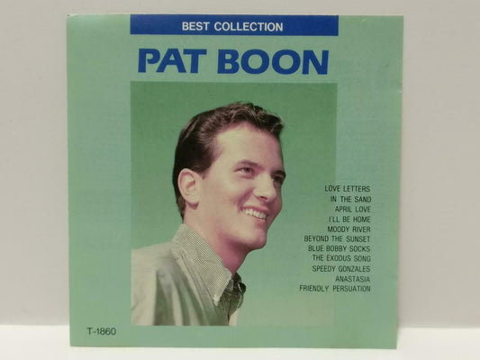 Pat Boon Best Collection Moon River Tennessee Waltz Rare Japan CD CDS483