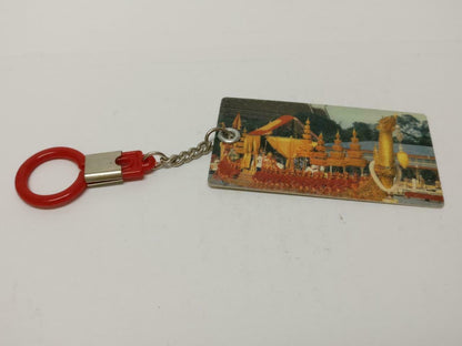 LP888 Thailand Visa MasterCard Plastic Advert Ad Dragon Boat Keyring Keychain F/S B819