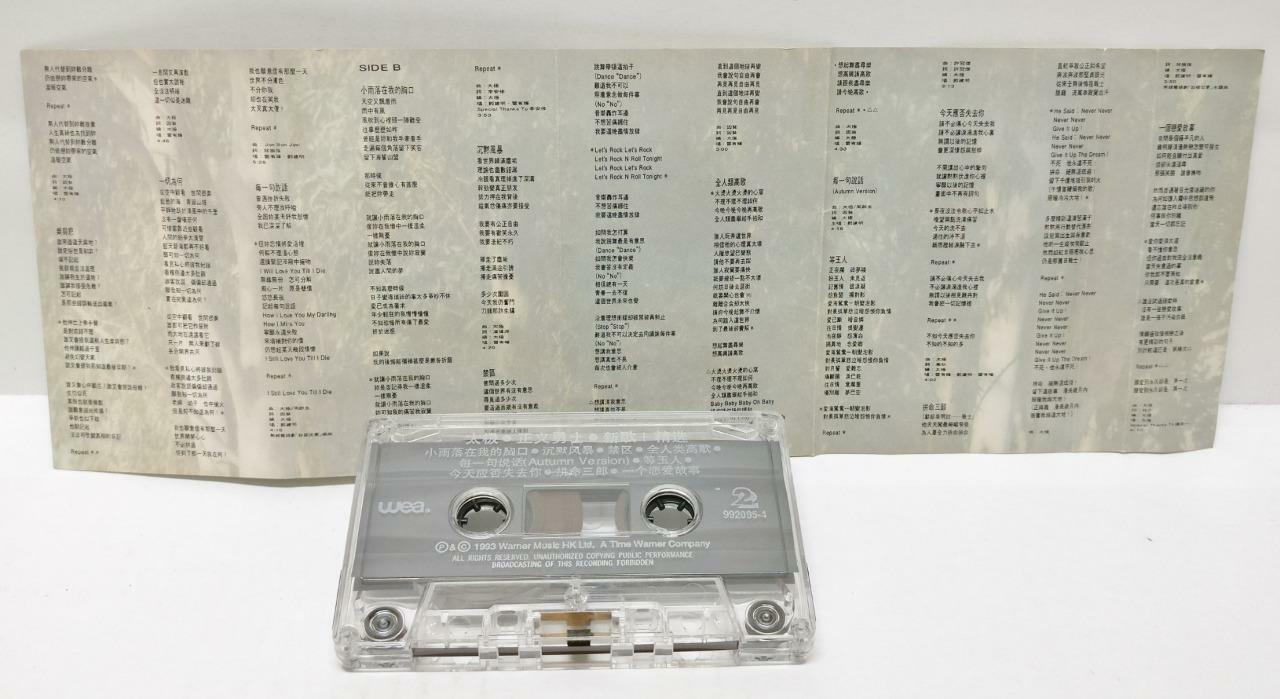 Hong Kong Tai Chi Band 太極 太极 正义勇士 磁带 卡带 1993 Hong Kong Cassette (CT339)