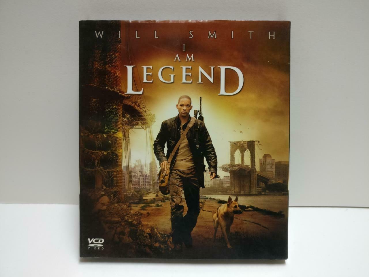 Movie I am Legend Will Smith 2007 Singapore English Video CD 2x VCD CD1148 D