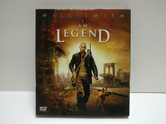Movie I am Legend Will Smith 2007 Singapore English Video CD 2x VCD CD1148 D