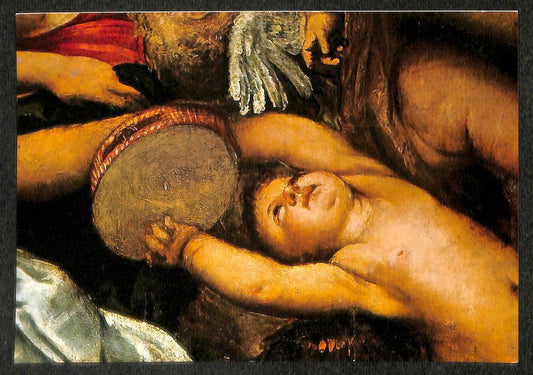 LUCKYPIGEON Dei Frari Tiziano Assumption Baby Painting Italy Postcard (C1632)