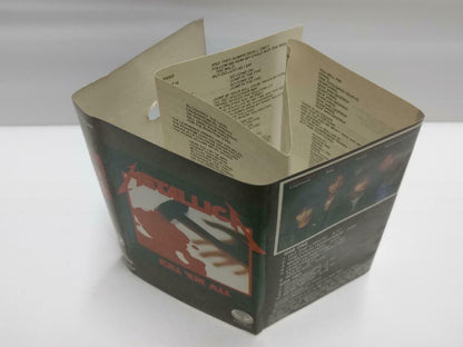 Metallica Kill 'Em All 1989 Mega Rare Indonesia English Cassette CT529