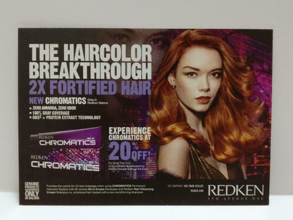 LUCKYPIGEON888 Beautiful Woman Hairstyle Colors 2012 Singapore Postcard (E0324)