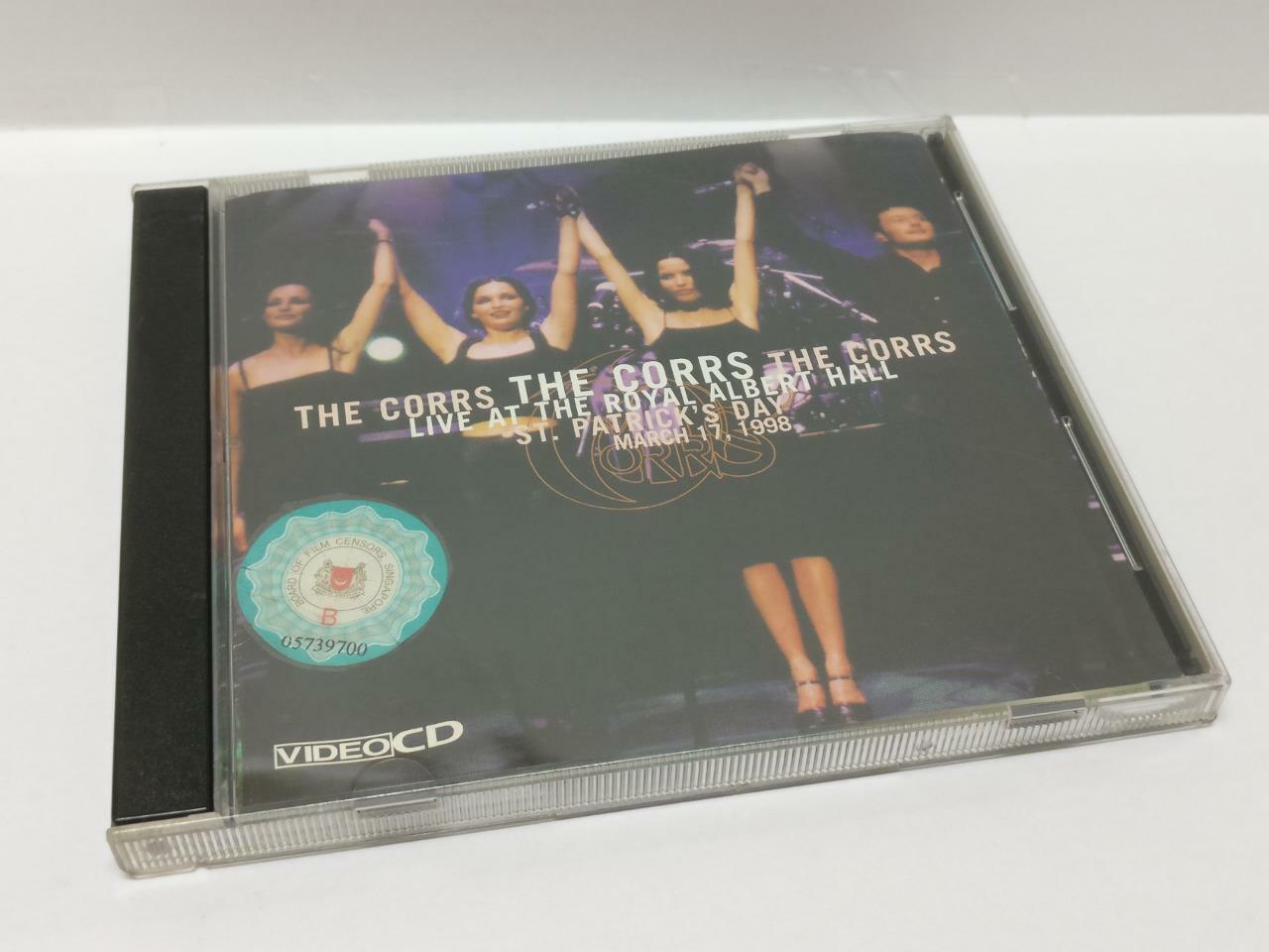 LK888 The Corrs 1998 Rare Singapore Censor Sticker 2x VCD  Video CD (CD447)