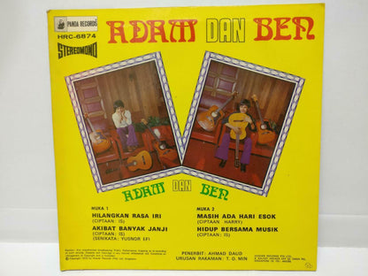 Singapore Adam & Ben Rare Ahmad Daud Band 1973 Rare Malay EP 7" 45RPM (EP356)