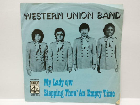 Rare Singapore Western Union Band My Lady English 7" 45RPM SP (EP143)