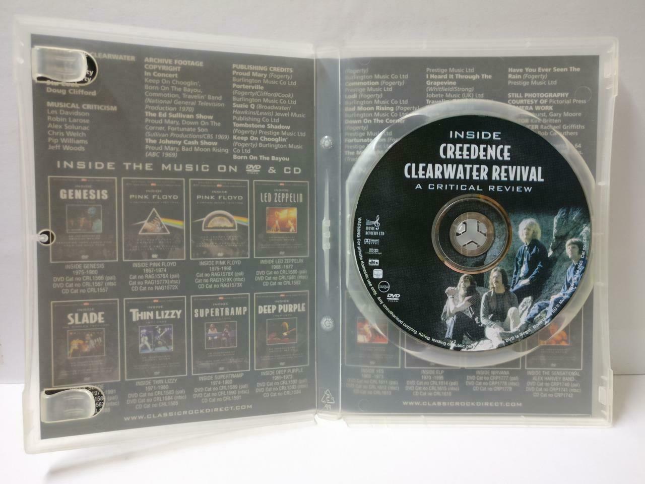 CCR Creedence Clearwater Revival A Critical Review 2005 EU DVD (CD849)