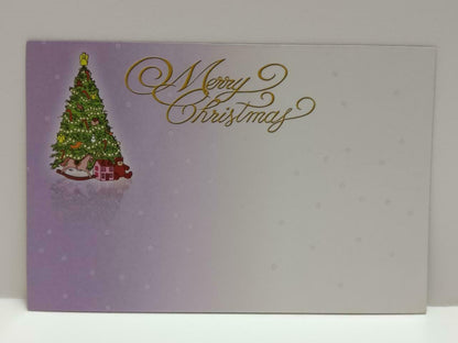 LUCKYPIGEON888 Christmas Santa Snowman Reindeer 3D Lenticular Postcard (E0432a)
