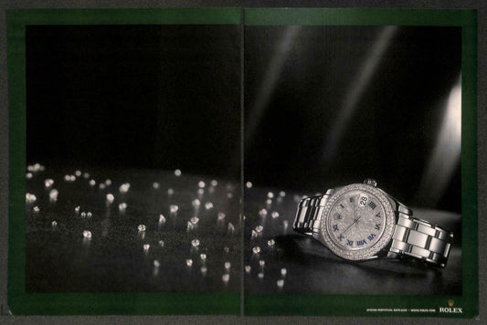 2004 Rolex Watch Oyster Perpetual Magazine Advertisement Print Ad x 2 (P926)