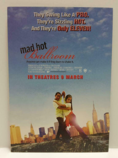 LUCKYPIGEON888 Movie Mad Hot Ballroom Dance 2006 Singapore Postcard (E0343)