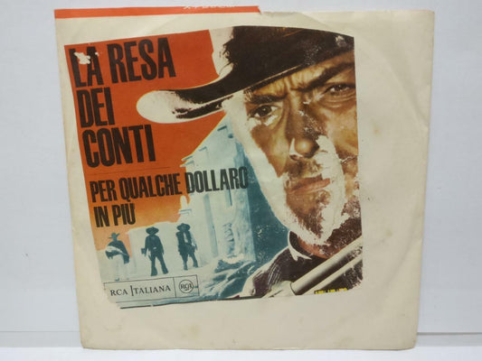 Clint Eastwood OST Ennio Morricone Rare RCA Italy 7" English EP (EP055)