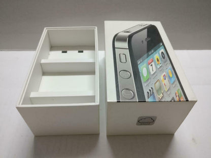 Apple iPhone 4S 16GB With Manual & Sticker White Empty Box Only (BX032)