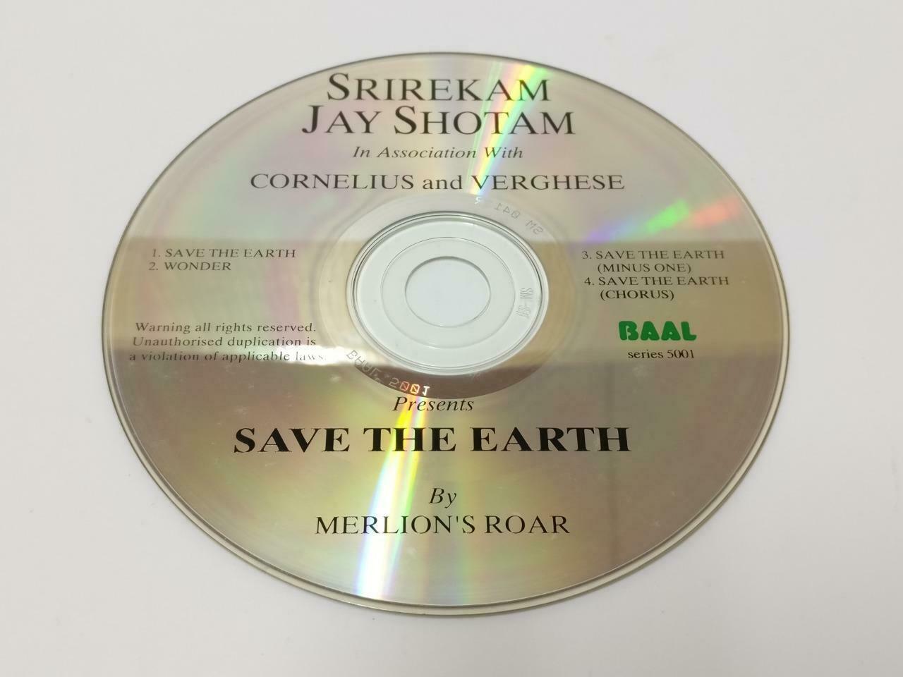 Singapore Srirekam Jay Shotam Save The Earth By Merlion's Roar BAAL CD CDS476