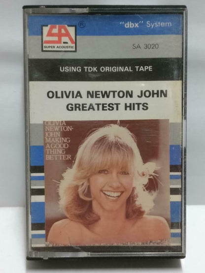 Olivia Newton-John Greatest Hits Mega Rare Singapore SA English Cassette CT503