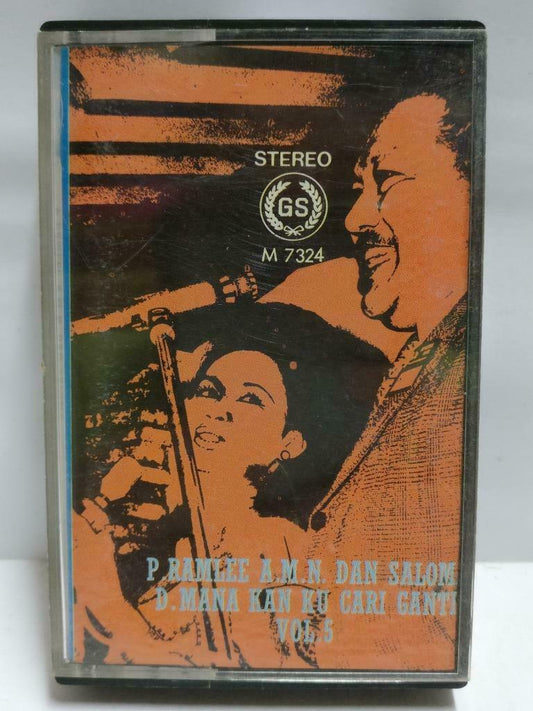 Malaysia Malay Tan Sri P. Ramlee & Saloma Rare Singapore Melayu Cassette CT766