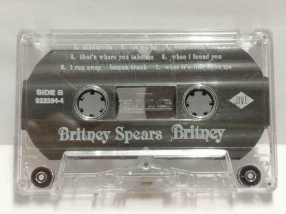 Britney Spears BRITNEY 2001 Mega Rare Malaysia English Cassette CT474