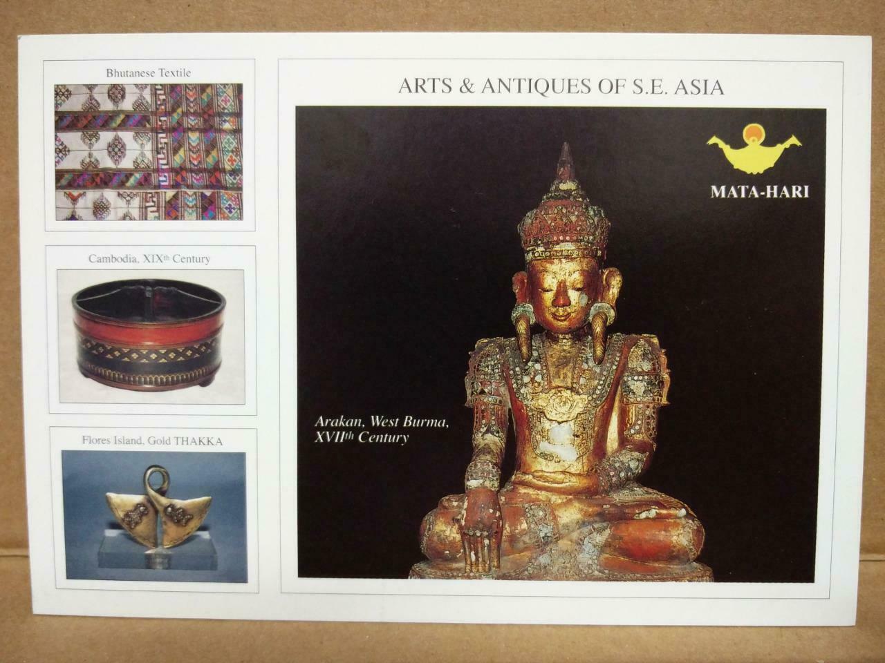 LUCKYPIGEON Mata-Hari Arts & Antiques Of S.E. Asia Treasures Postcard (C2051)