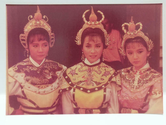 Vintage Hong Kong Carina Lau 刘嘉玲 劉嘉玲 Margie Tsang 曾華倩 商天娥 Color Photo F/S (P053）