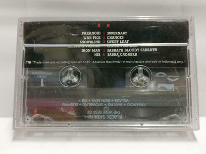 The Very Best Of Black Sabbath 1993 Rare Indonesia Only English Cassette CT470