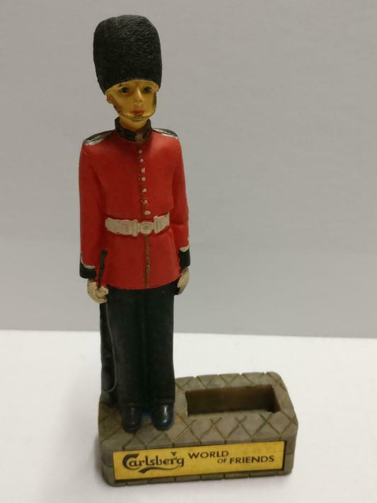 Vintage Carlsberg Beer London British Guard Palace Soldier Display F/S A2158 *2