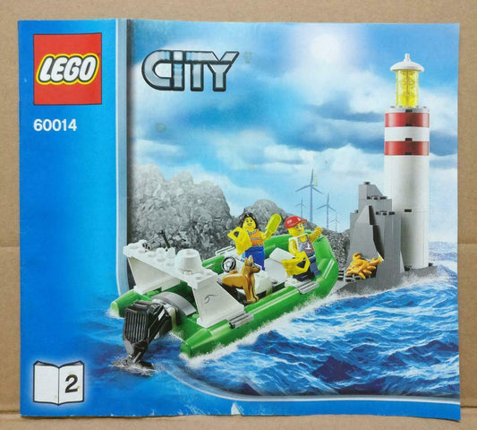 LEGO No. 60014 (2) City Manual Instructions Catalog Booklet (LG039)