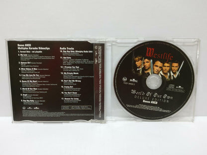 LK888 Westlife World Of Our Own 2002 Rare Singapore CD + AVCD (743219) (CD569)