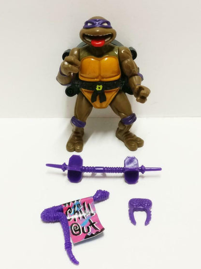 Vintage 1991 Teenage Mutant Ninja Turtles TMNT Toy Figure Leonardo (A1333a)