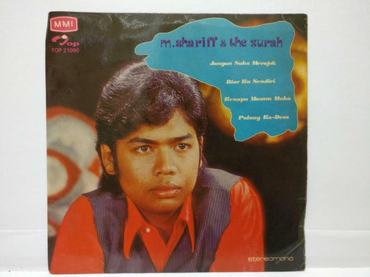 Malay M. Shariff & The Zurah Band Psych Garage Rare Malaysia 7" EP 45 RPM EP398