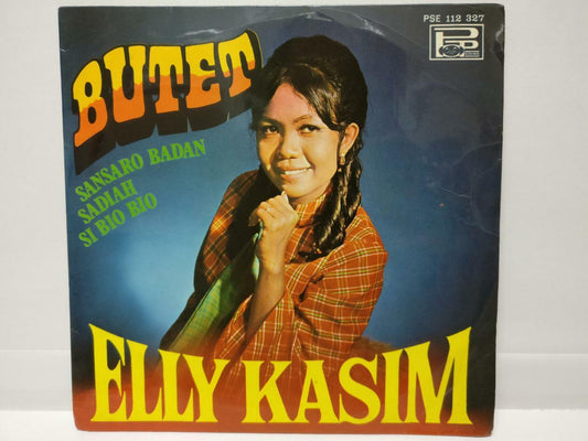 Indonesia Malay Elly Kasim Butet Psych Garage Rare Singapore 7" EP 45 RPM EP375