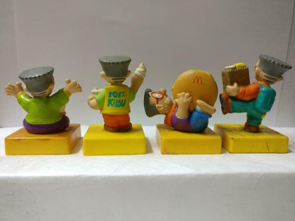 Singapore McDonalds Mr. Kiasu Burger Fries Figure Toys x7 Lot F/S (FTY015) *30
