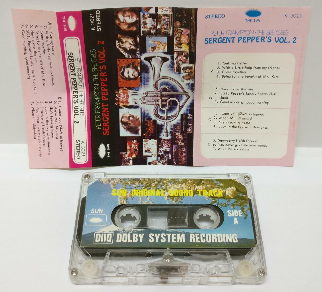 Bee Gees Peter Frampton Sergent Pepper's Vol.2 Rare Singapore Cassette (CT172)