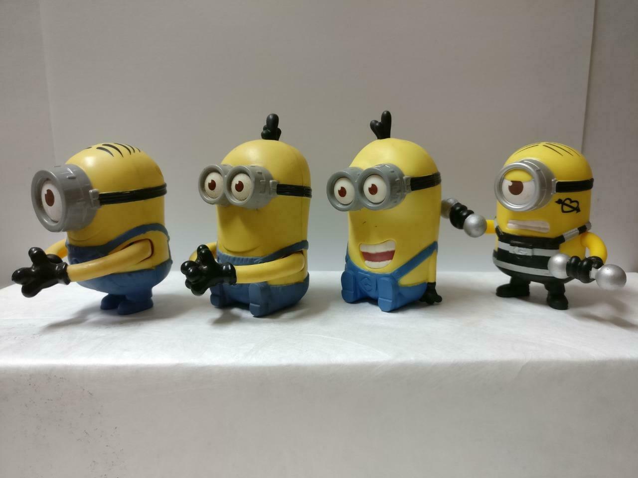 Singapore McDonald's Minions Banana Cute PVC Figure Toys x7 Lot F/S (FTY007) *G