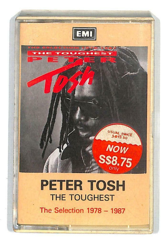 Rare Peter Tosh The Toughest Songs 1978 - 1987 Malaysia English Cassette CT879