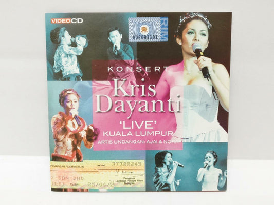 Indonesia Malay KD Krisdayanti Concert 2001 Malaysia Melayu VCD Video CD (CD737)