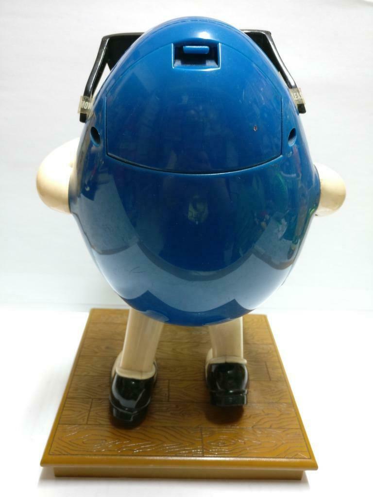 M&M's M&M Chocolate Blue Sunglasses Saxophone Candy Dispenser No Box (A2182) *5