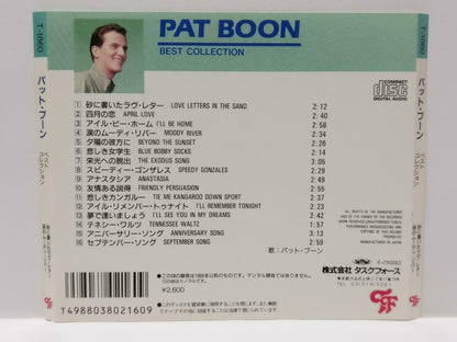 Pat Boon Best Collection Moon River Tennessee Waltz Rare Japan CD CDS483