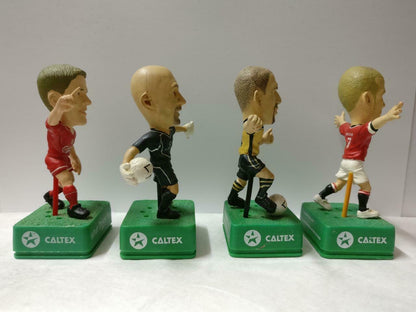 CALTEX Manchester United David Beckham Michael Owen Figure x4 Lot F/S FTY003 *F