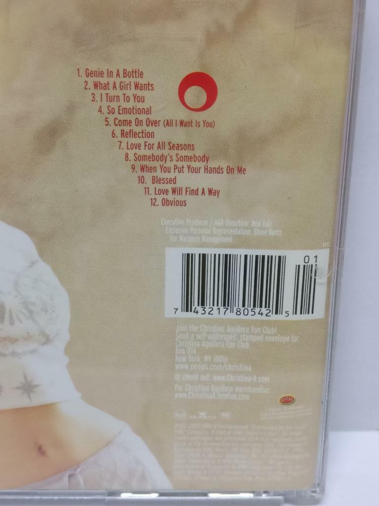 LK888 Christina Aguilera 2000 Rare Singapore 2x CD (743217) (CD594)