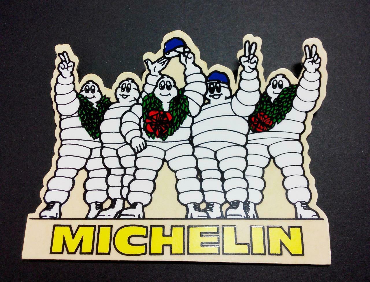 Vintage 80’s Sticker Michelin Group Sticker 120mm x 90mm  F/S (A1118)