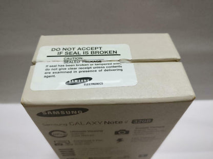 Samsung Galaxy Note 4 32GB Empty Box Only  No Phone (BX073)