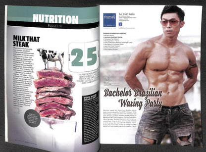 Singapore Men's Health Magazine Macho Man Alvin Ng Aaron Kwok 郭富城 Longines M043