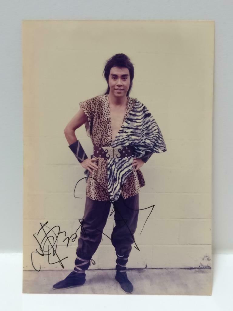 Vintage Singapore Actor 陈澍城 Chen Shu Cheng Signed Autograph Photo F/S (P037)