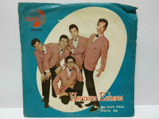 Mega Rare Horners Echoes Band Hala Hala Warm Up Hong Kong English  EP 7" (EP149)