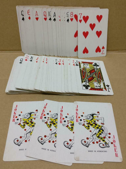 Used Rare Hotel Borobudur Jakarta Indonesia Playing Cards 2in1 Souvenir (A2038)