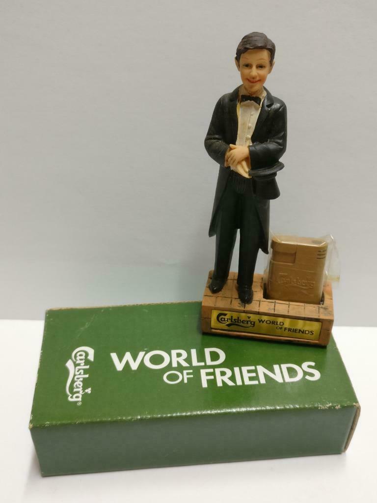 Unused Vintage Carlsberg Promo England Magician Lighter Display In Box A2155 *2