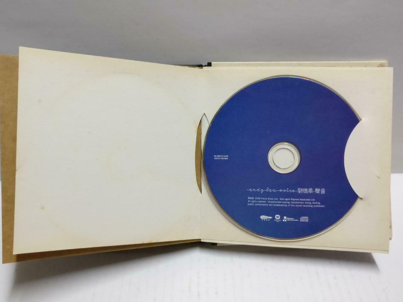 Hong Kong Andy Lau 刘德华 Voice 声音 With PhotoBooklet 2006 Taiwan Chinese CD (CD781)