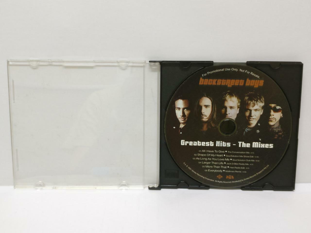 LK888 Backstreet Boys BSB 2001 Mega Rare Singapore Promo CD (CD578)