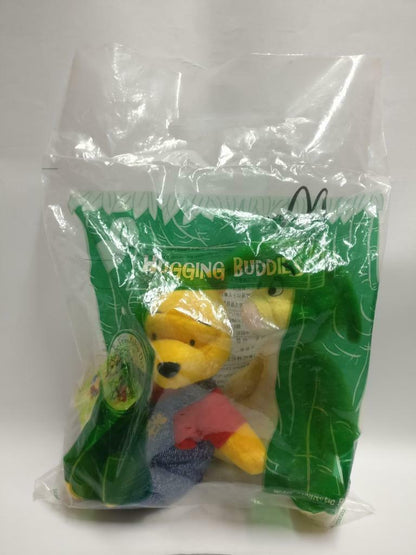 Sealed McDonald's Pooh & Bunny Hugging Buddies 6" Plush Soft Toy F/S (PTY030)